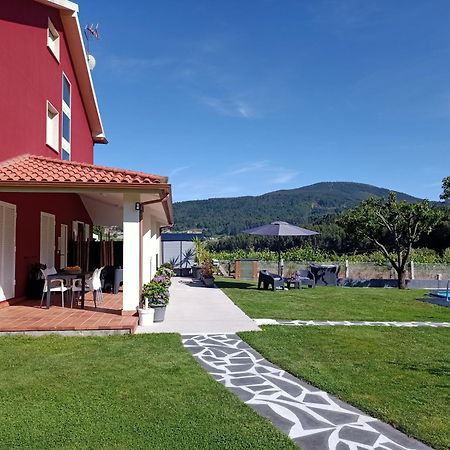 Apartamento En Bloque Vivienda Con Piscina Y Barbacoa A 15 Min De La Playa Meis Zewnętrze zdjęcie