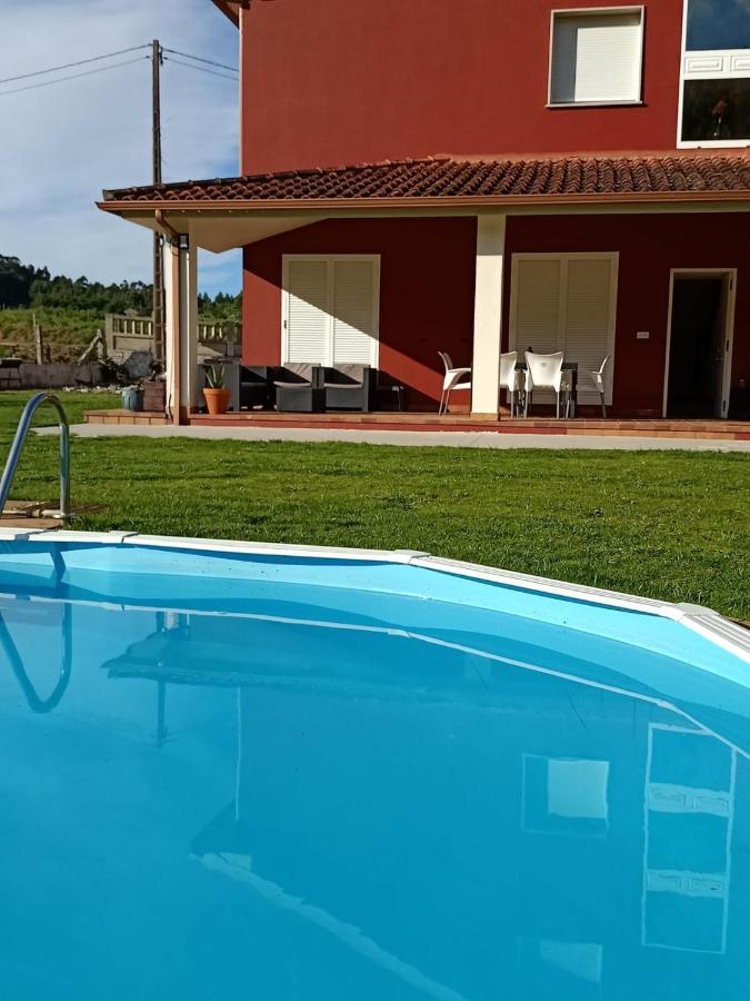 Apartamento En Bloque Vivienda Con Piscina Y Barbacoa A 15 Min De La Playa Meis Zewnętrze zdjęcie