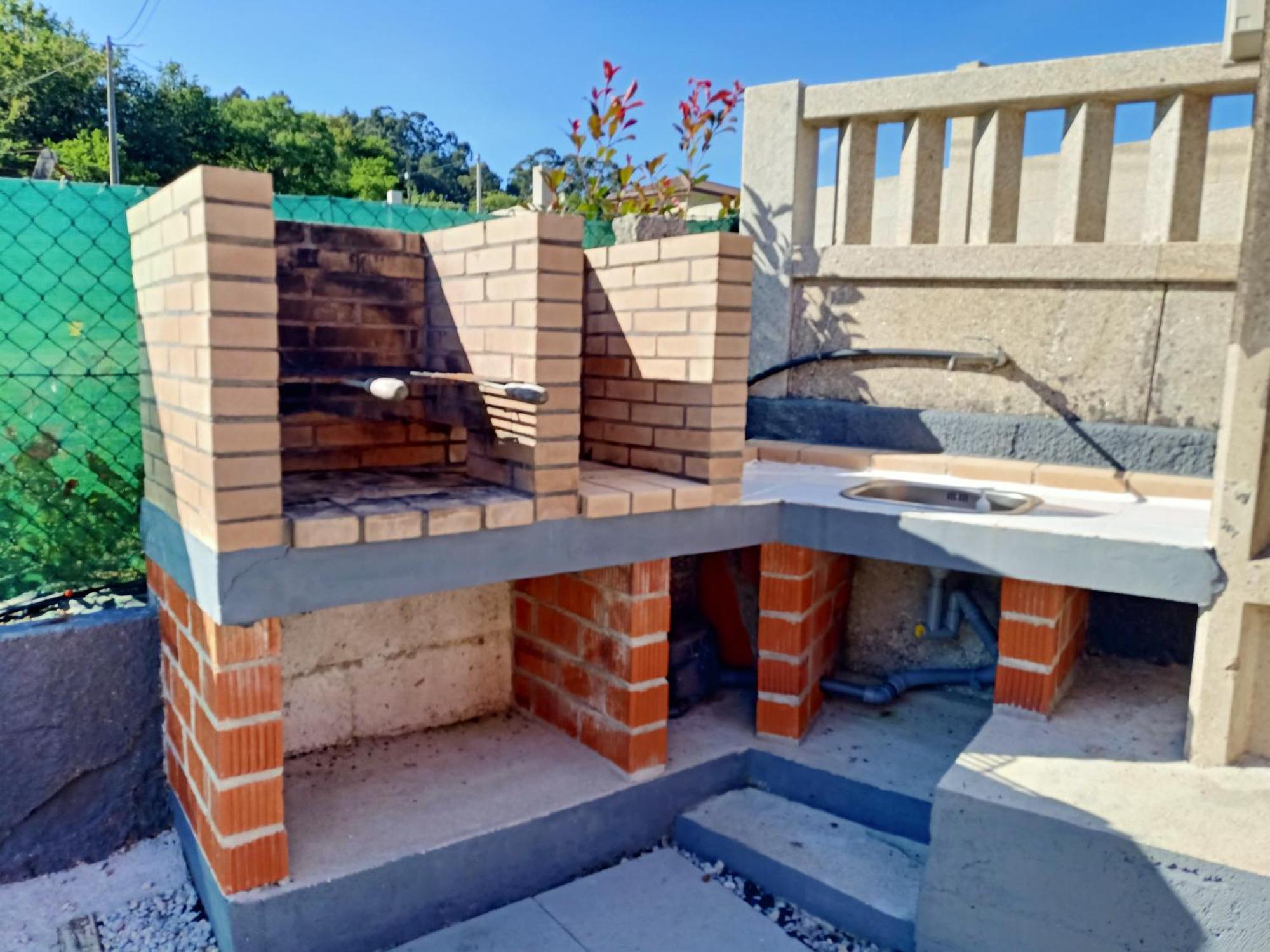 Apartamento En Bloque Vivienda Con Piscina Y Barbacoa A 15 Min De La Playa Meis Zewnętrze zdjęcie