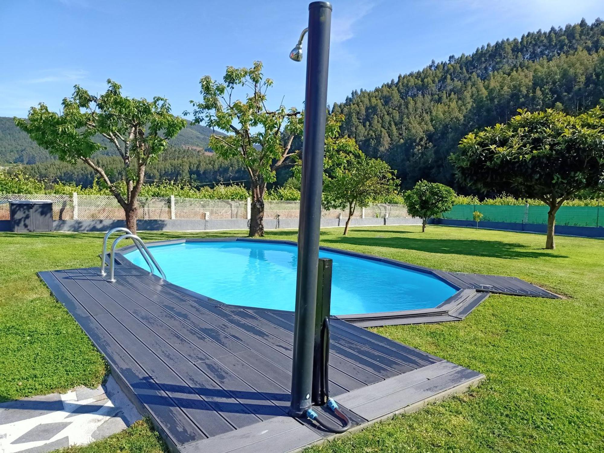 Apartamento En Bloque Vivienda Con Piscina Y Barbacoa A 15 Min De La Playa Meis Zewnętrze zdjęcie