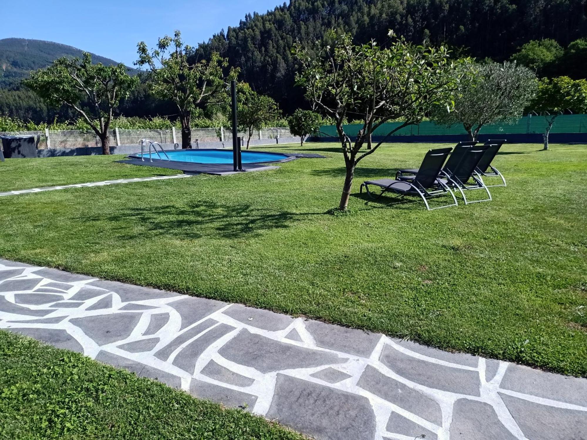 Apartamento En Bloque Vivienda Con Piscina Y Barbacoa A 15 Min De La Playa Meis Zewnętrze zdjęcie