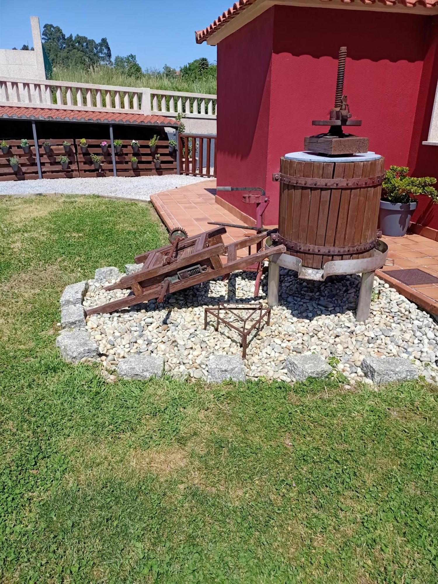 Apartamento En Bloque Vivienda Con Piscina Y Barbacoa A 15 Min De La Playa Meis Zewnętrze zdjęcie